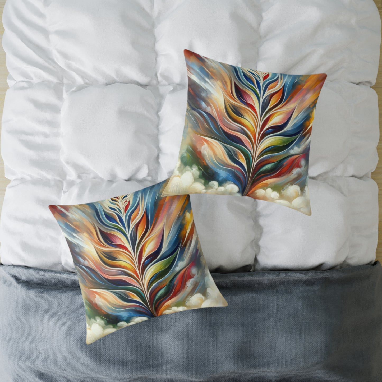 Sovereign Radiance Cultivation Spun Polyester Pillow