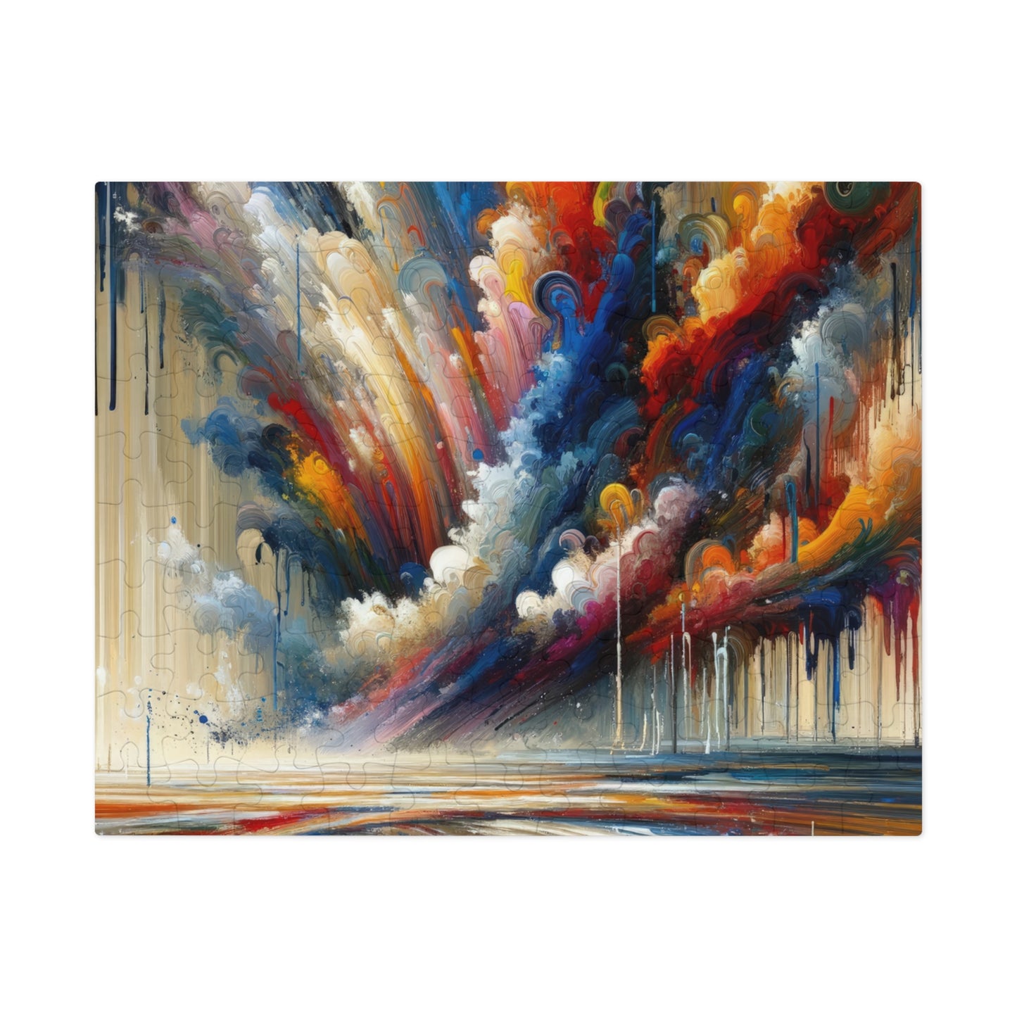 Grandiose Transformation Tachism Jigsaw Puzzle (30, 110, 252, 500,1000-Piece)