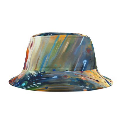 Journey Embrace Tachism Bucket Hat (AOP)