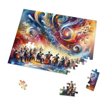 Vibrant Maestro Symphony Jigsaw Puzzle (30, 110, 252, 500,1000-Piece)
