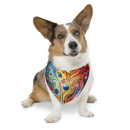 Supportive Divided Empathy Pet Bandana Collar