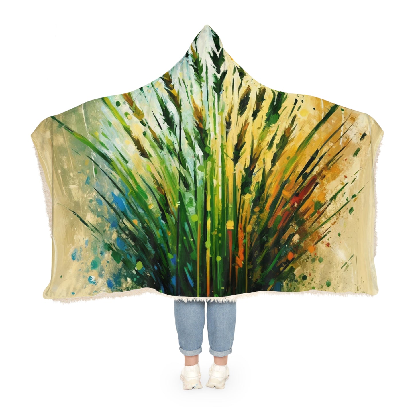 Grass Testament Change Snuggle Blanket