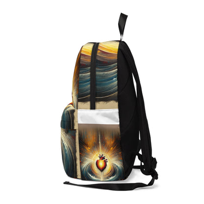 Awakened Heart Waves Unisex Classic Backpack