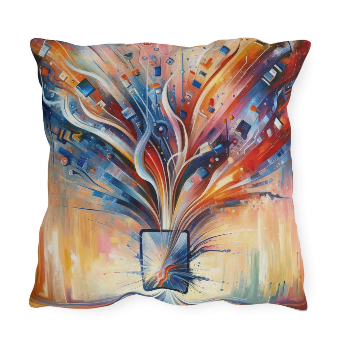 Empowerment Through Technology Outdoor Pillows