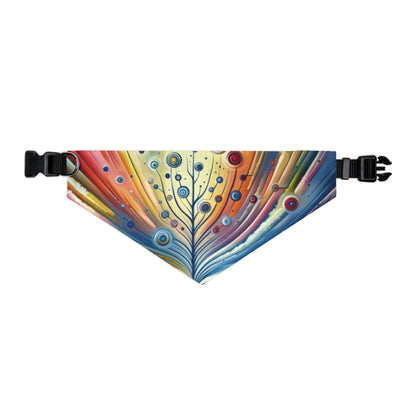 Sustainable Ripple Abstract Pet Bandana Collar