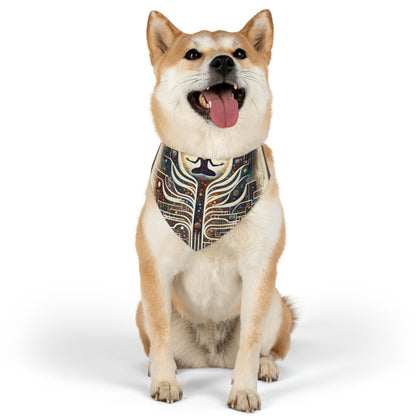 Syncing Silicon Spirituality Pet Bandana Collar