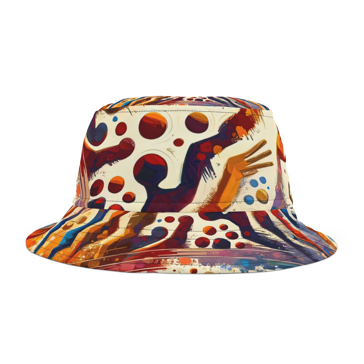 Architects Wisdom Tachism Bucket Hat (AOP)
