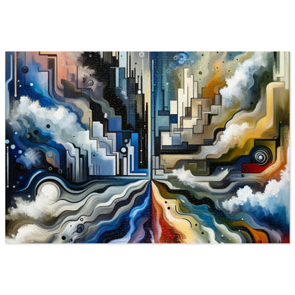 Digital Divide Navigation Jigsaw Puzzle (30, 110, 252, 500,1000-Piece)