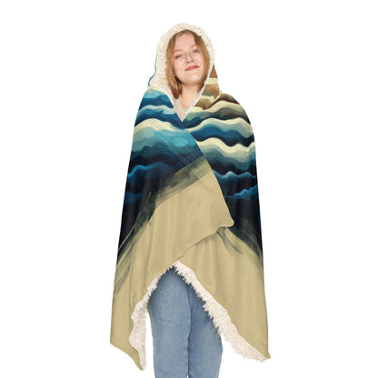 Ripple Effect Abstract Snuggle Blanket