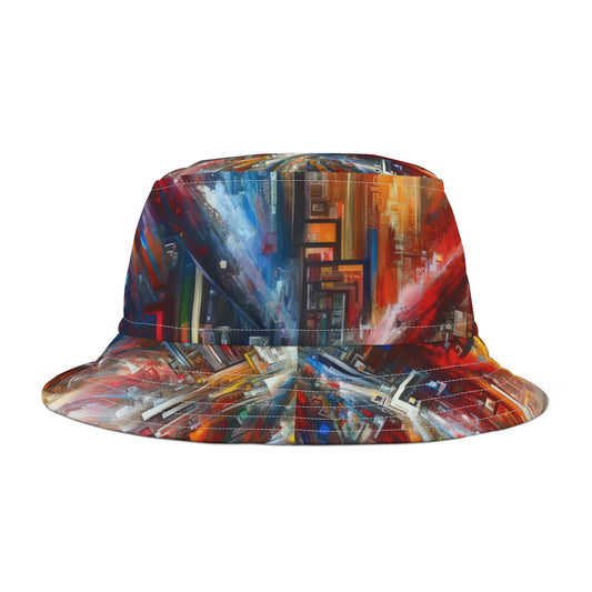 Digital Chaos Symphony Bucket Hat (AOP)