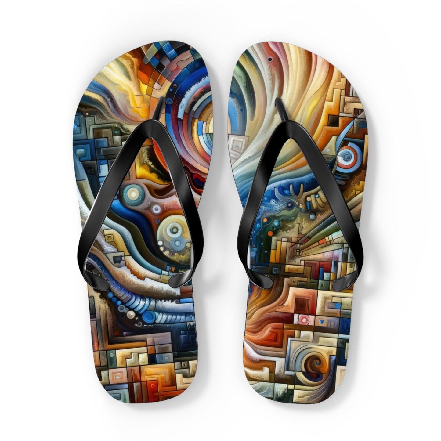 Awakening Spiral Empowerment Flip Flops