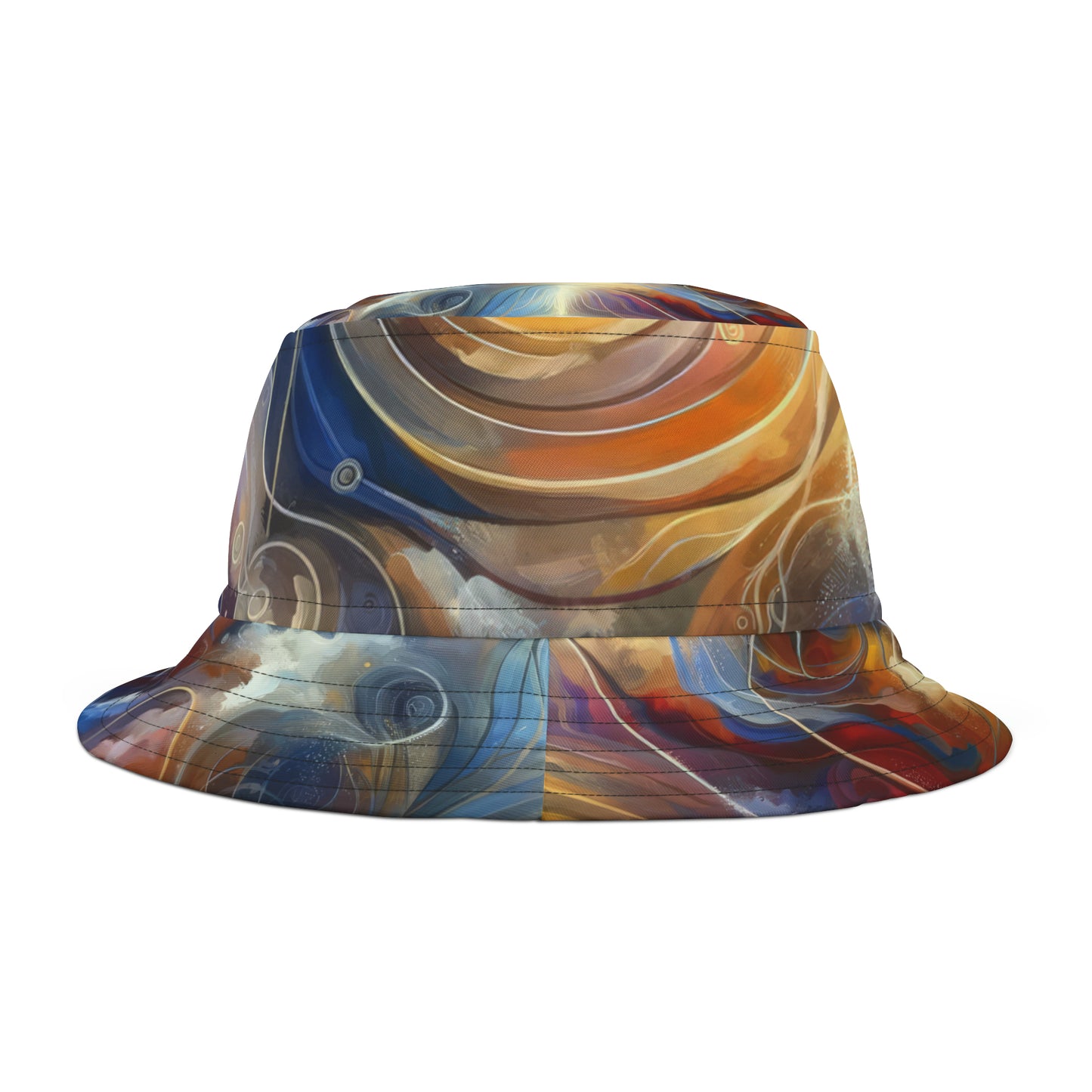 Presence Anchored Tachism Bucket Hat (AOP)