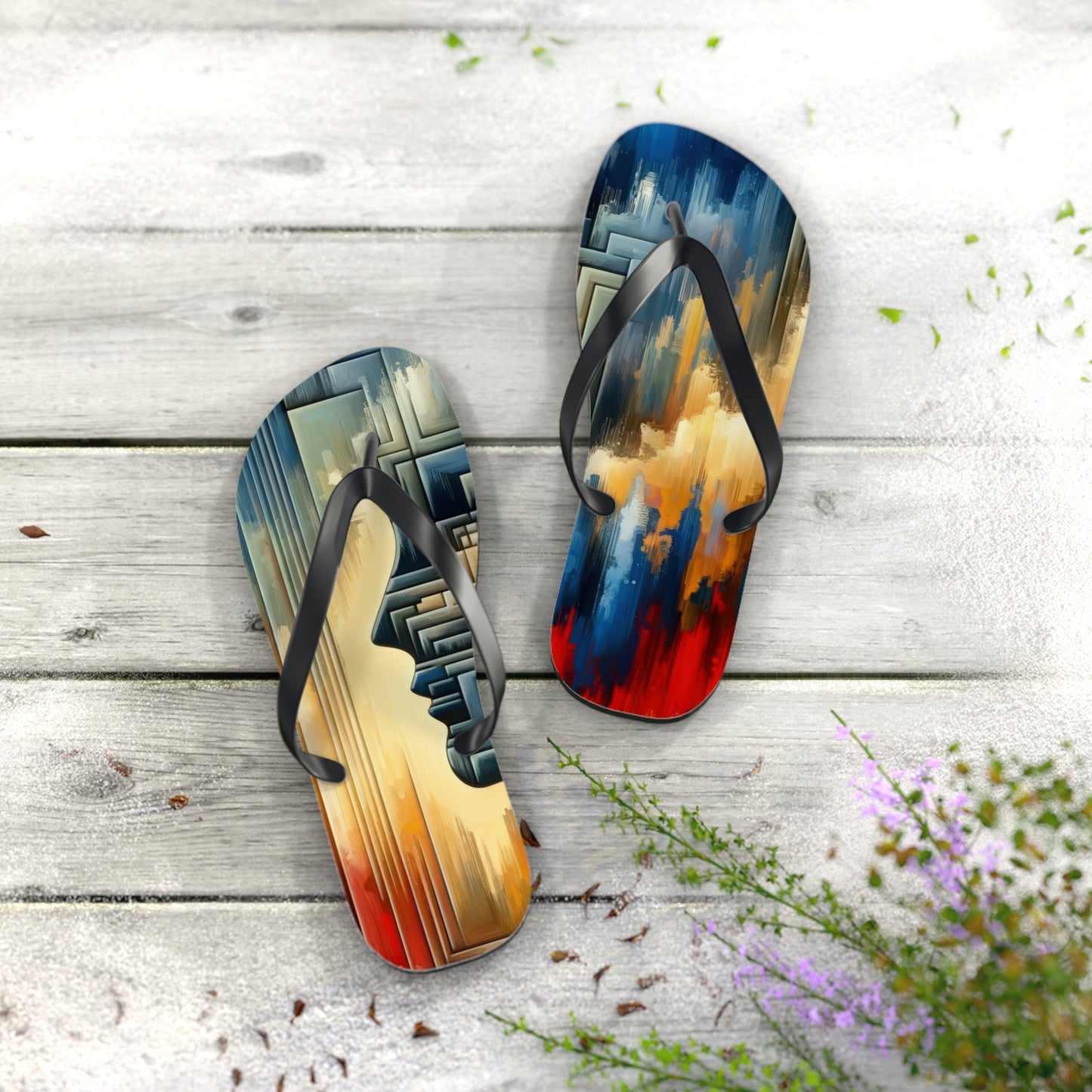 Abstract Geometric Boundaries Flip Flops