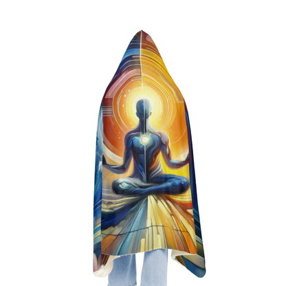 Techno Spiritual Synthesis Snuggle Blanket