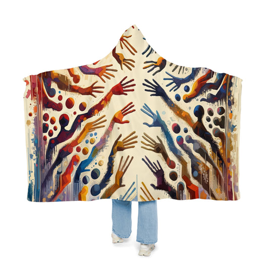 Architects Wisdom Tachism Snuggle Blanket