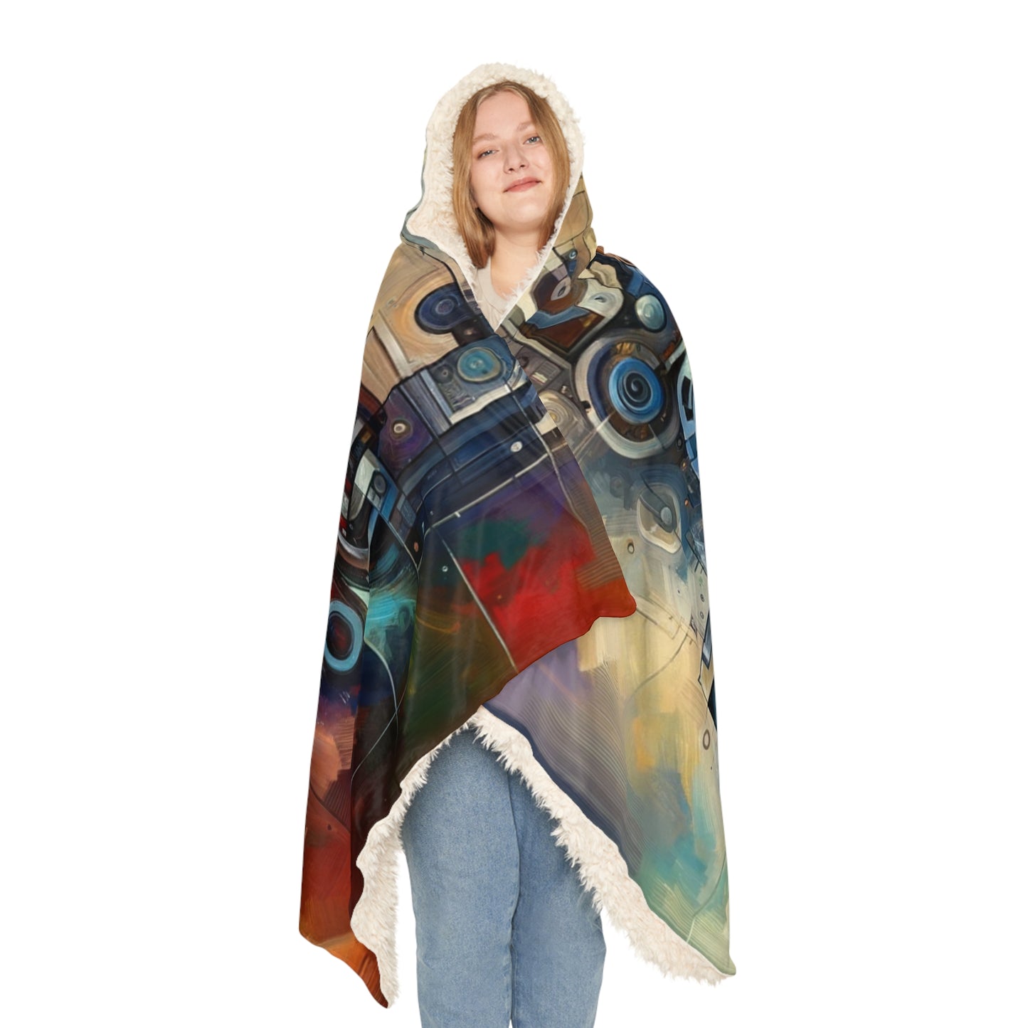 Tech Gratitude Fusion Snuggle Blanket