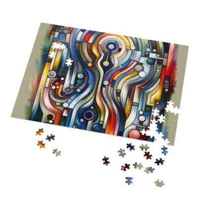 Embracing Faceted Unity Jigsaw Puzzle (30, 110, 252, 500,1000-Piece)