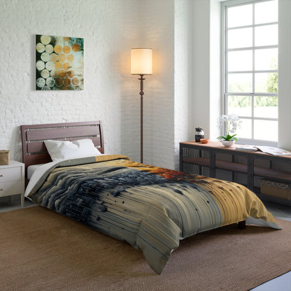 Subdued Revolutionary Currents Comforter