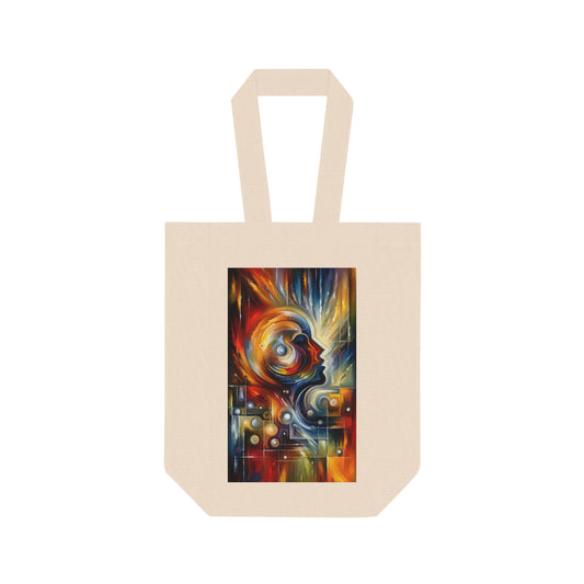 Vulnerability Emotional Exchange Double Wine Tote Bag