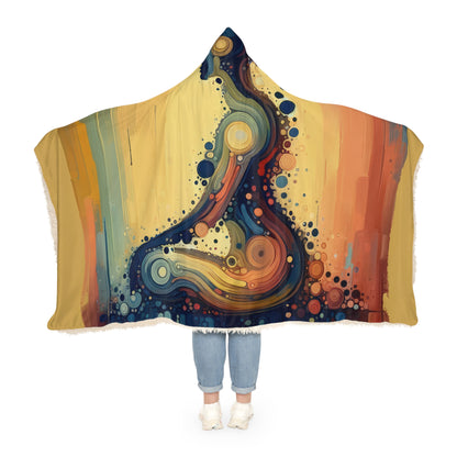 Patience Essence Tachism Snuggle Blanket