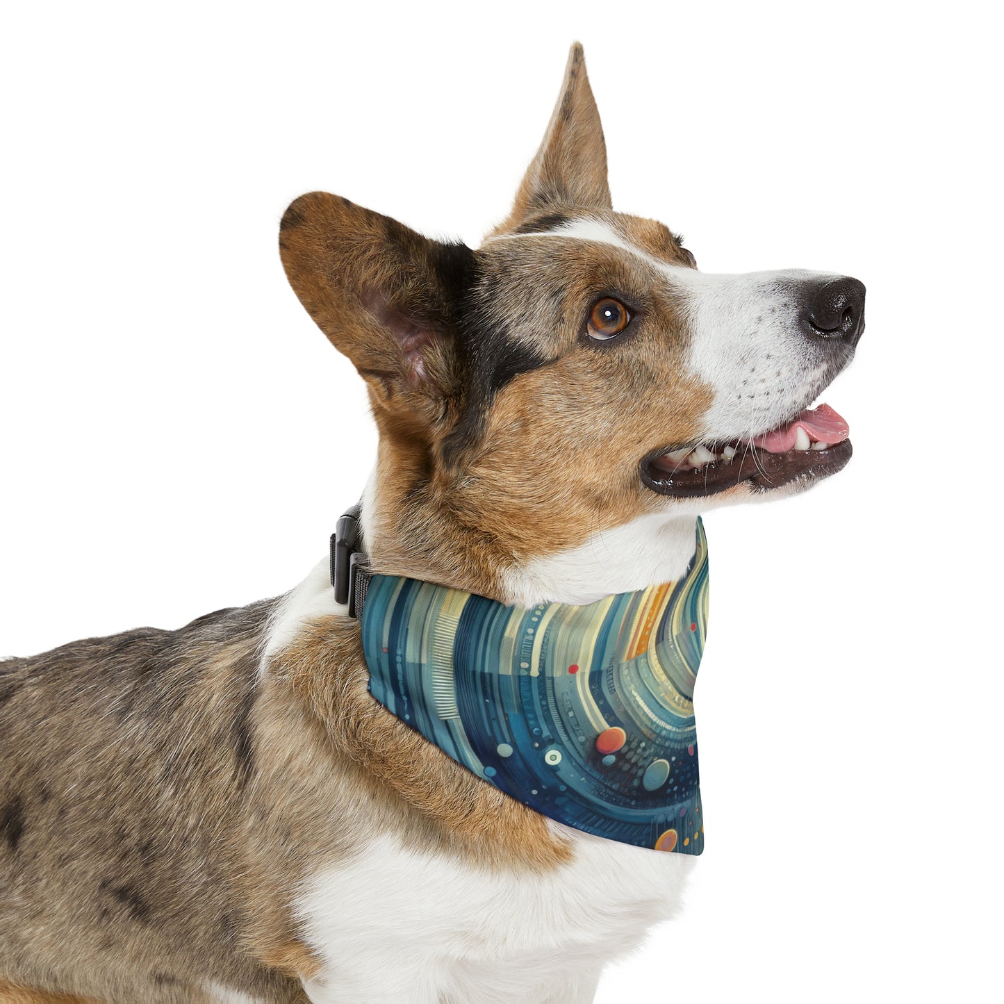 Considerate Echoes Resonate Pet Bandana Collar