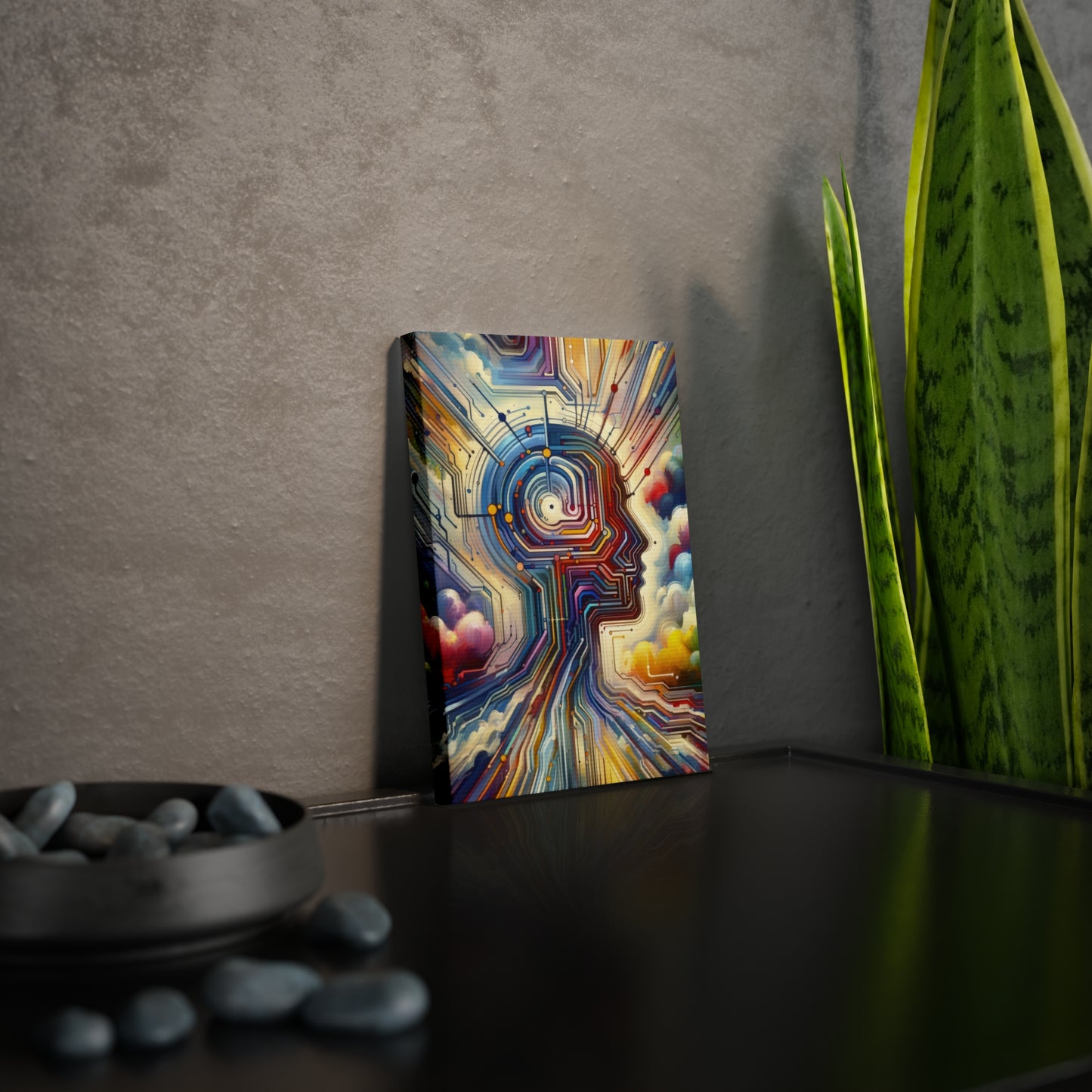 Supportive Digital Empathy Canvas Photo Tile