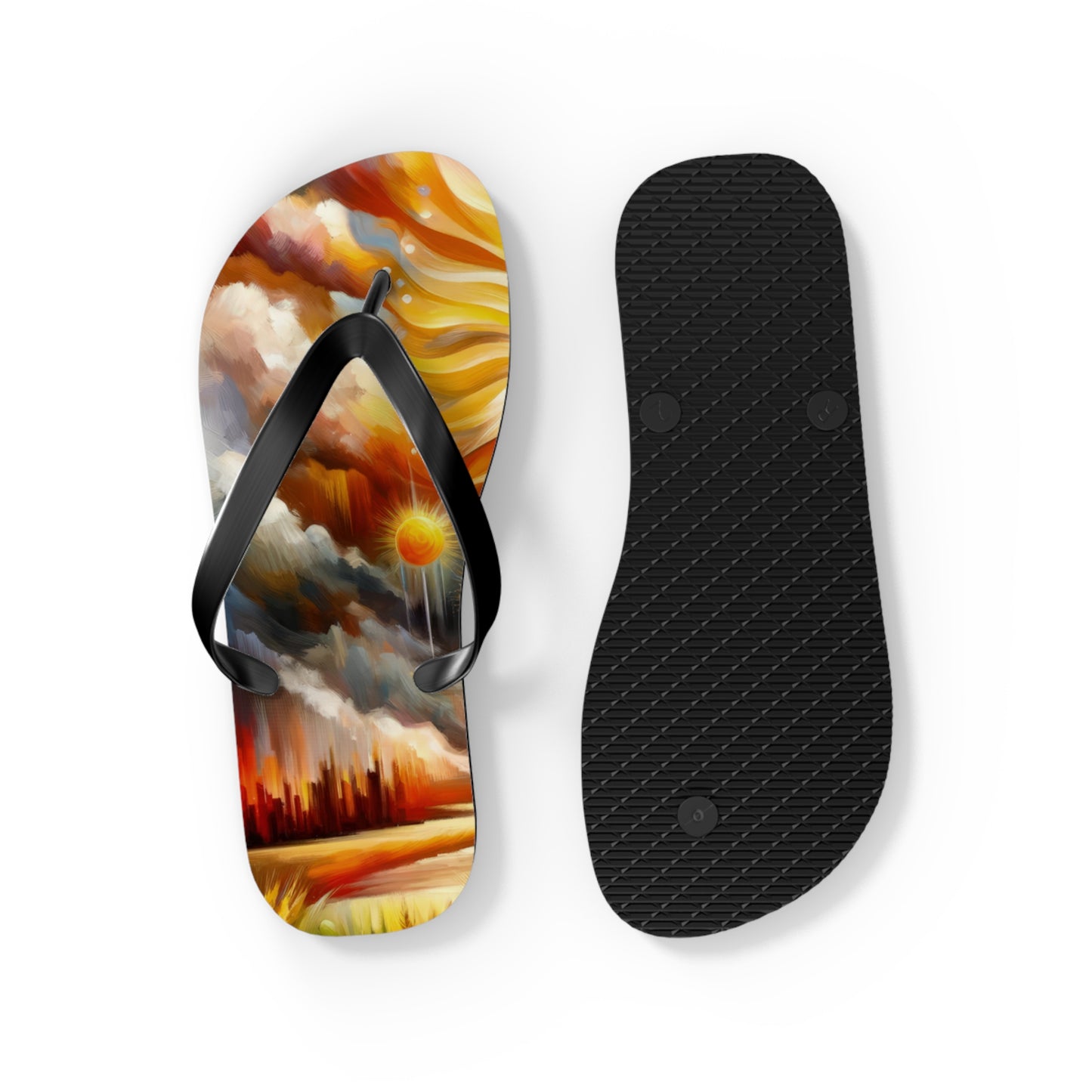 Sunshine Harvest Journey Flip Flops