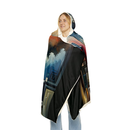 Tuning Essence Abstract Snuggle Blanket