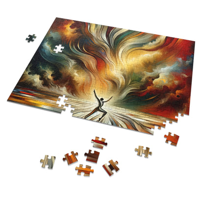 Symphonic Interconnectedness Shift Jigsaw Puzzle (30, 110, 252, 500,1000-Piece)