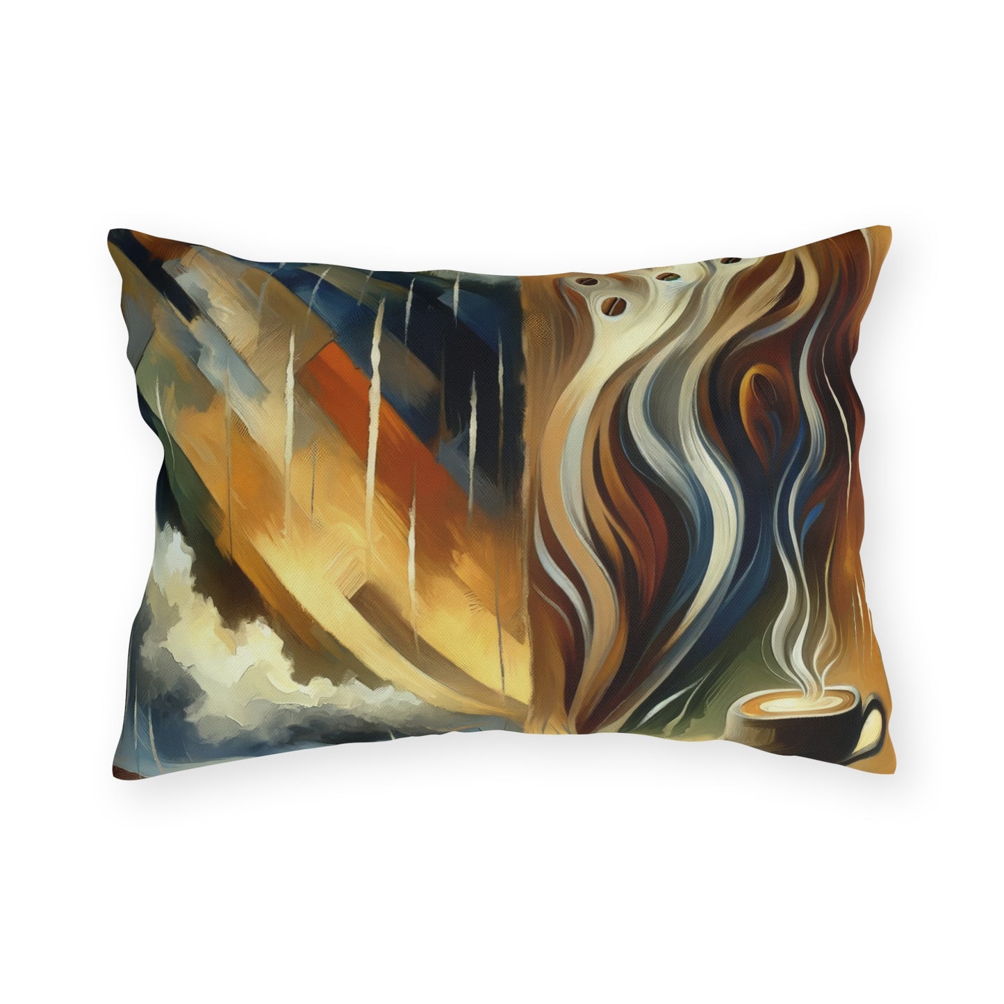 Aromatic Earth Encounter Outdoor Pillows