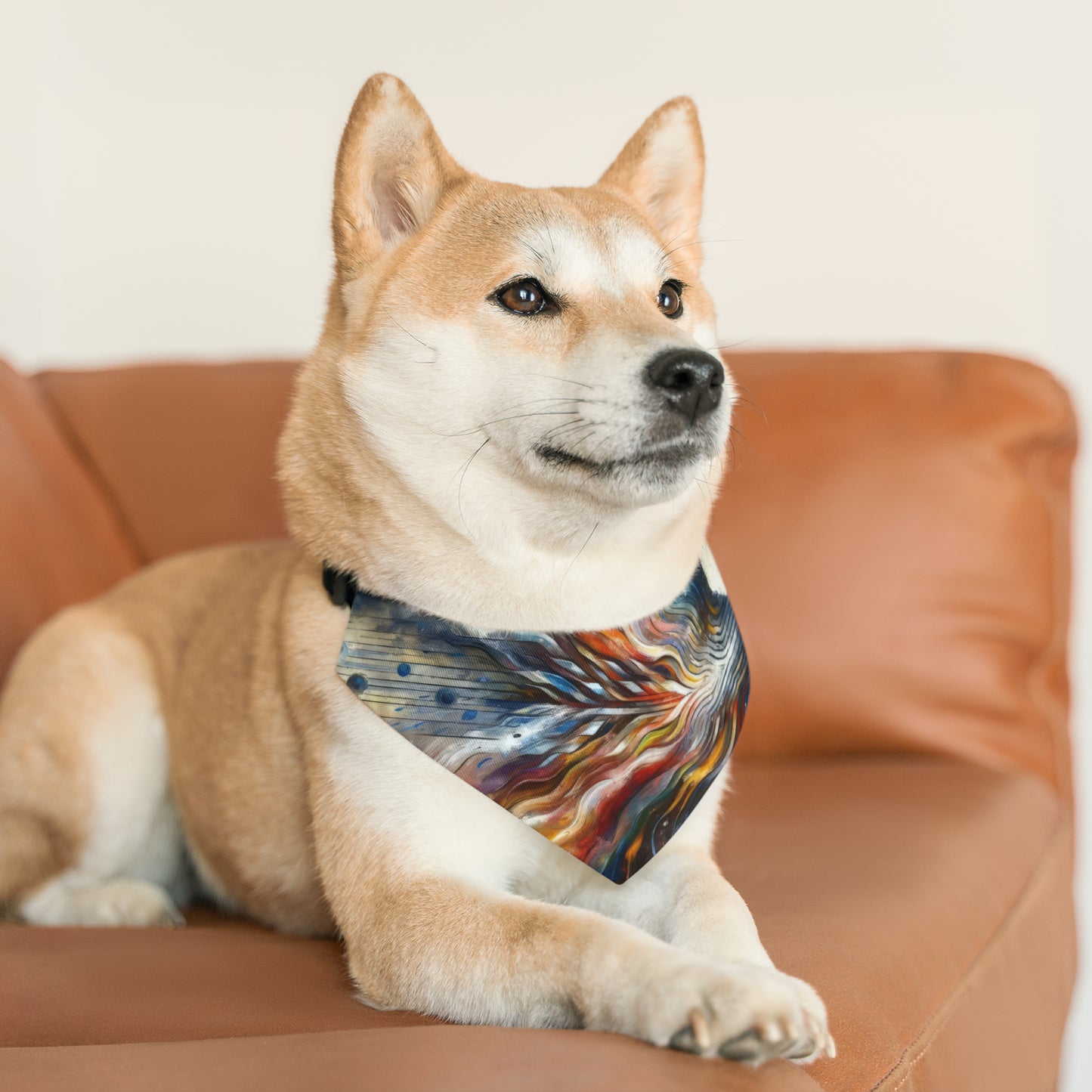 Empathetic Awakening Dynamic Pet Bandana Collar