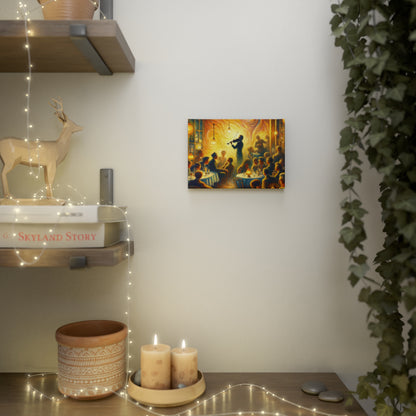 Bistro Emotive Entry Canvas Photo Tile