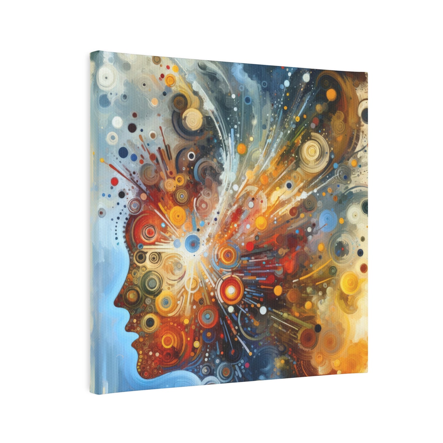 Desire Visualization Tachism Canvas Photo Tile