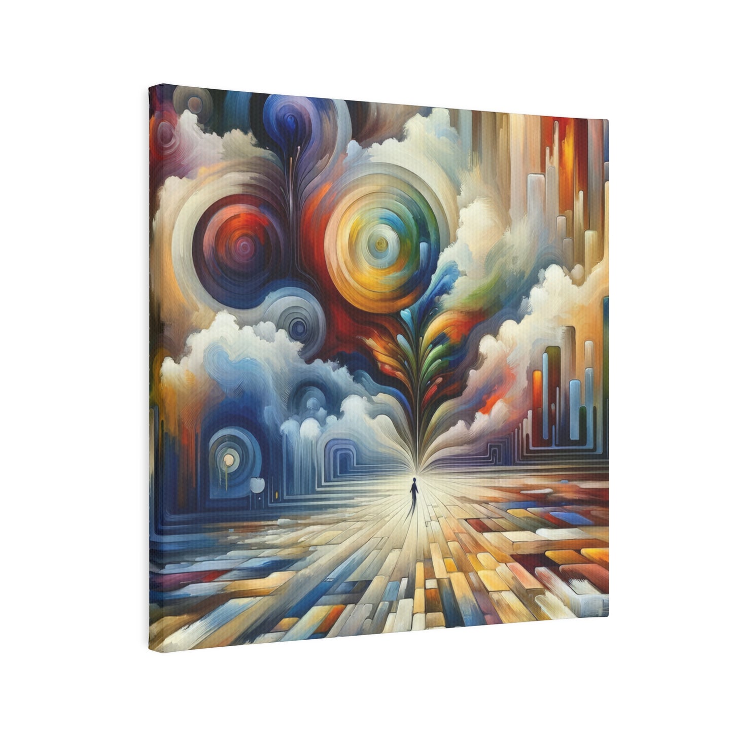 Sensory Thought Awakening Canvas Photo Tile