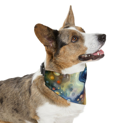 Reflective Oneness Healing Pet Bandana Collar