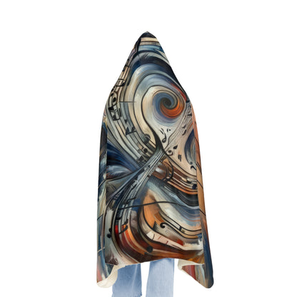 Symphonic Empathic Swirls Snuggle Blanket