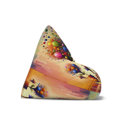 Vibrant Digital Arboriculture Bean Bag Chair Cover