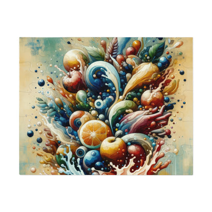 Nourishing Tachism Symphony Jigsaw Puzzle (30, 110, 252, 500,1000-Piece)