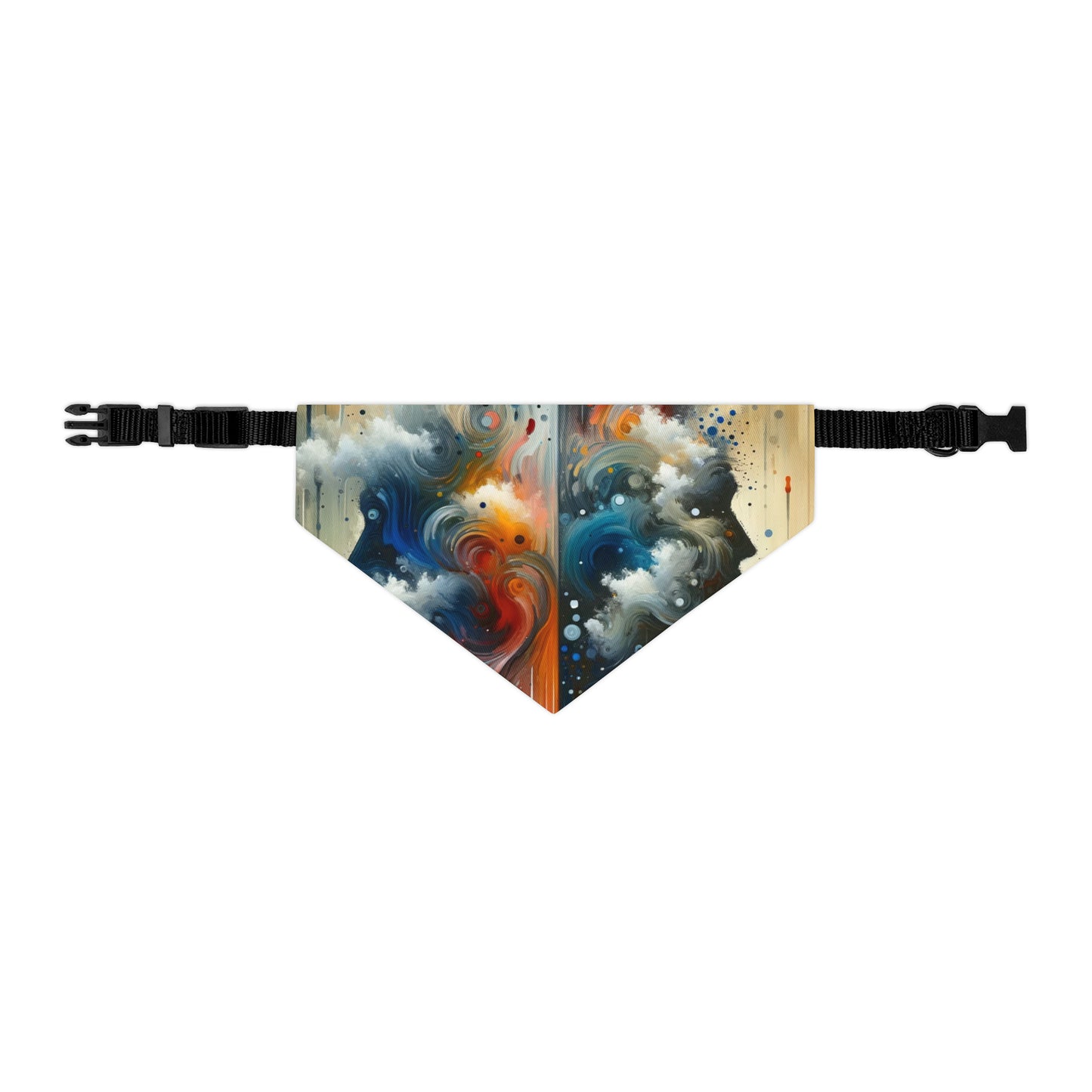 Connected Isolation Paradox Pet Bandana Collar