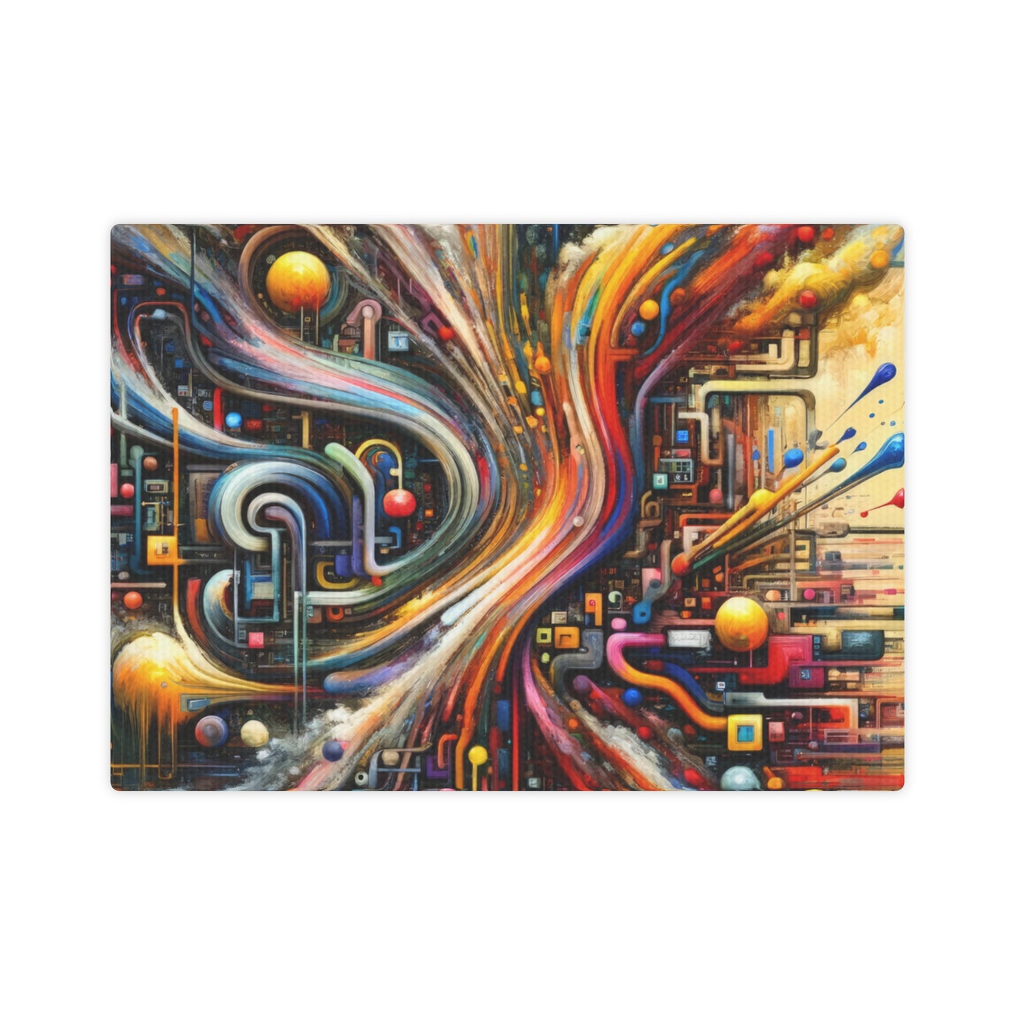 Information Bottleneck Cascade Canvas Photo Tile