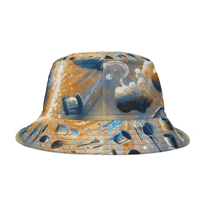 Meditative Kinetic Tachism Bucket Hat (AOP)