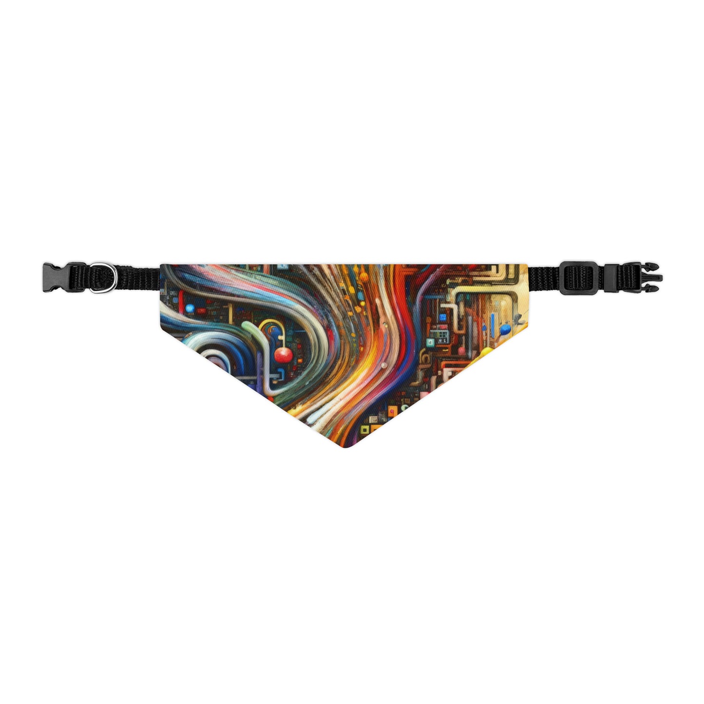 Information Bottleneck Cascade Pet Bandana Collar