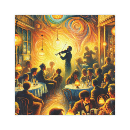 Bistro Emotive Entry Canvas Photo Tile