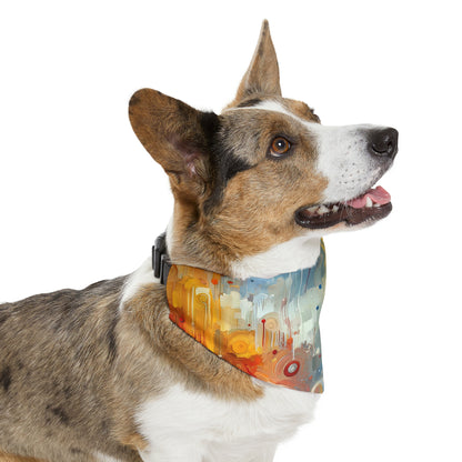 Joyous Effortless Exhale Pet Bandana Collar