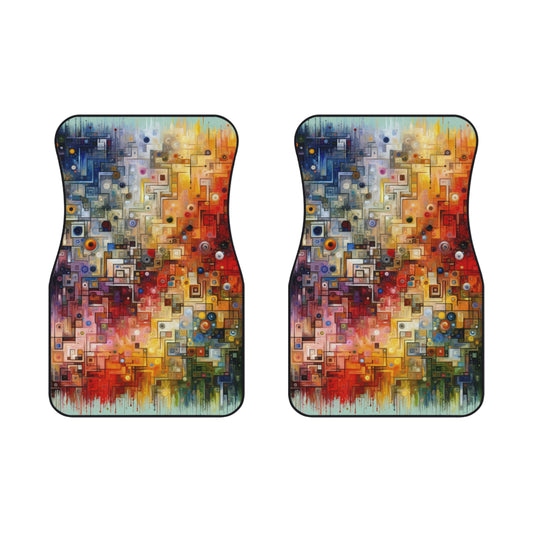 Witty Conversation Tapestry Car Mats (2x Front)