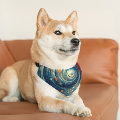 Considerate Echoes Resonate Pet Bandana Collar