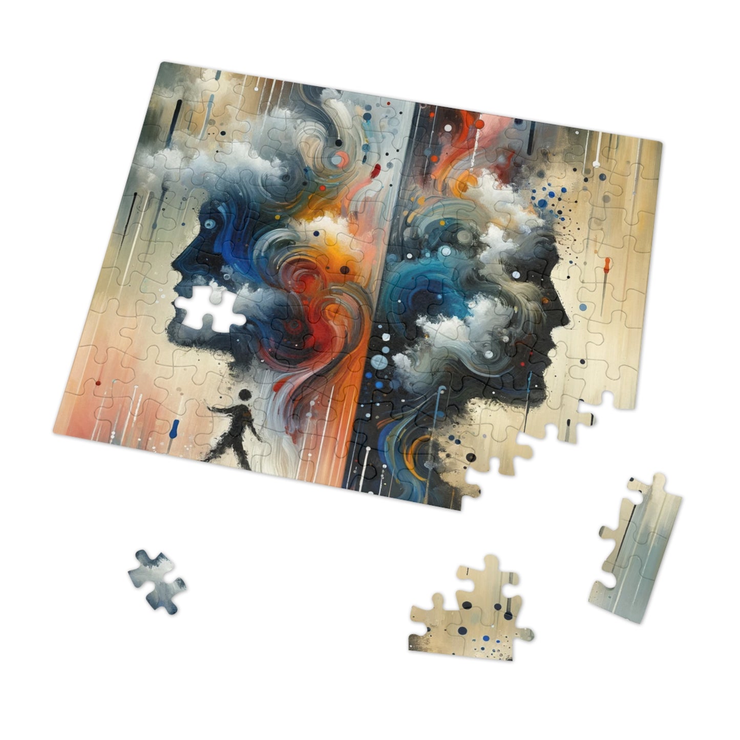 Connected Isolation Paradox Jigsaw Puzzle (30, 110, 252, 500,1000-Piece)