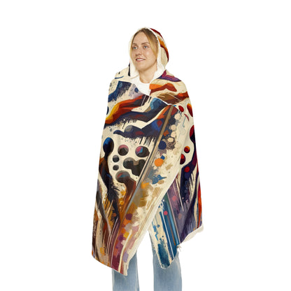 Architects Wisdom Tachism Snuggle Blanket