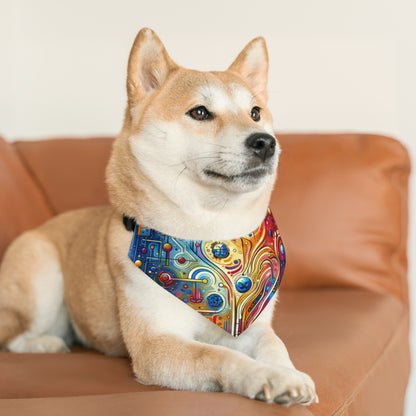 Supportive Divided Empathy Pet Bandana Collar