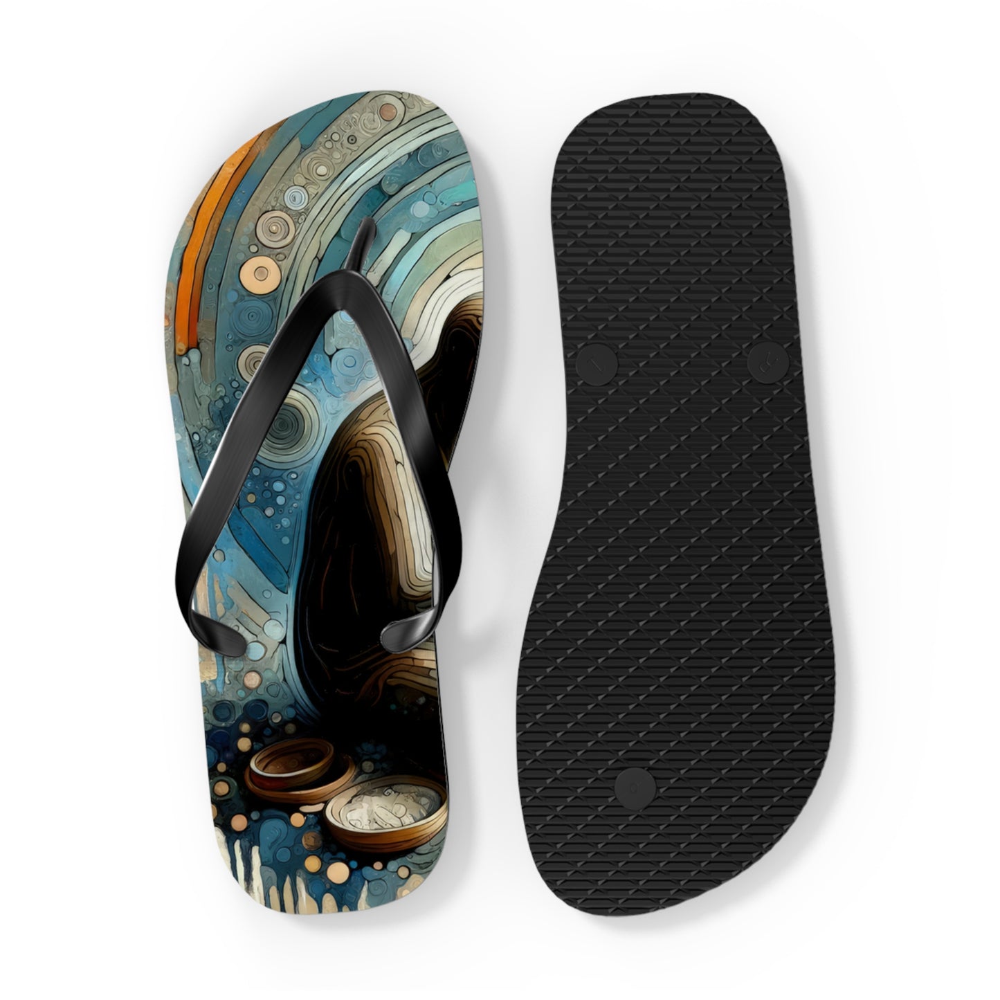 Crafting Semantic Pottery Flip Flops